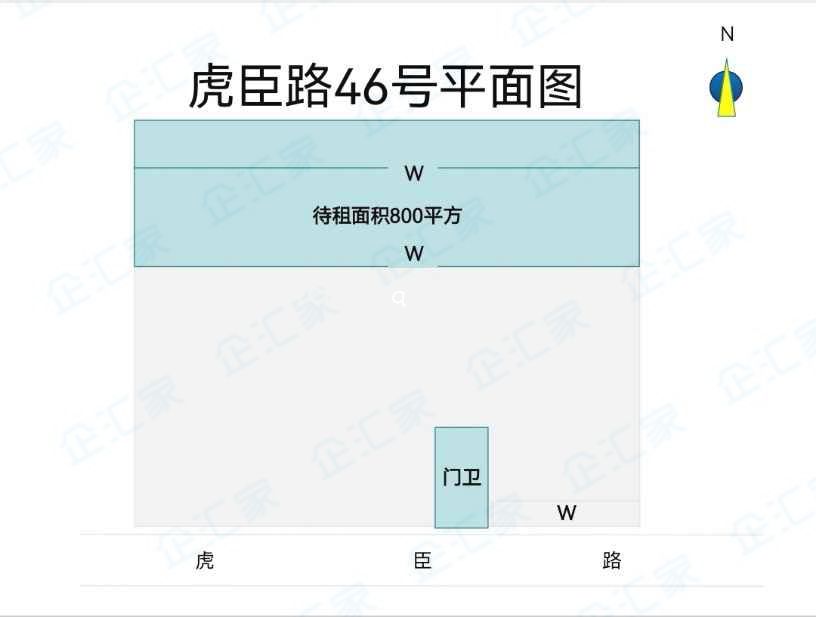 独门独院、800平方,层高9米,配电100kv