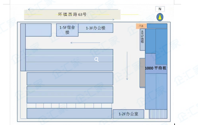 可分租1400平、钢结构400平,5部5吨行车