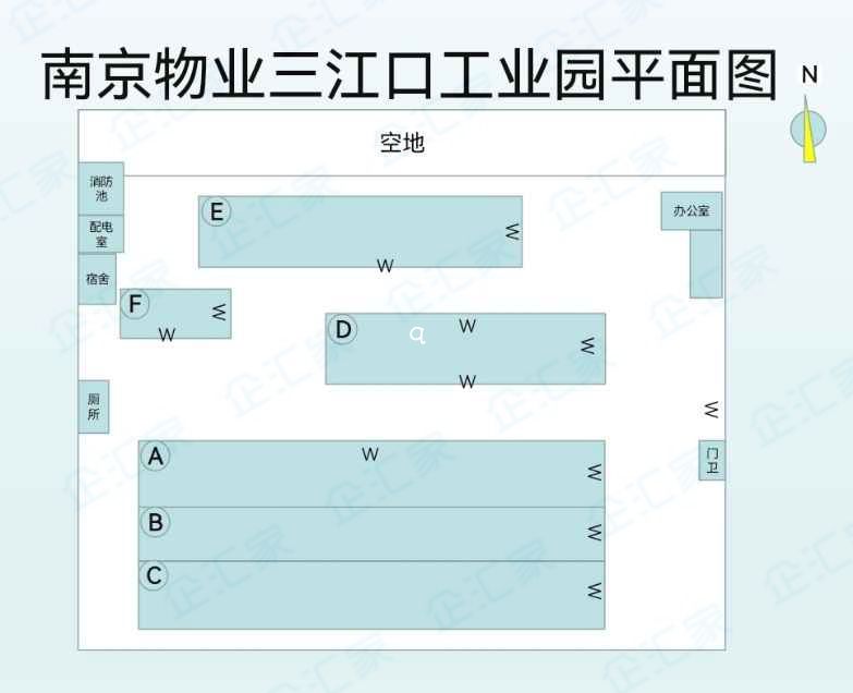 场地大,分租灵活,仓储物流
