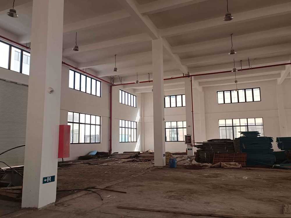 独院新建厂房出售,产权50年,税收每平方100元