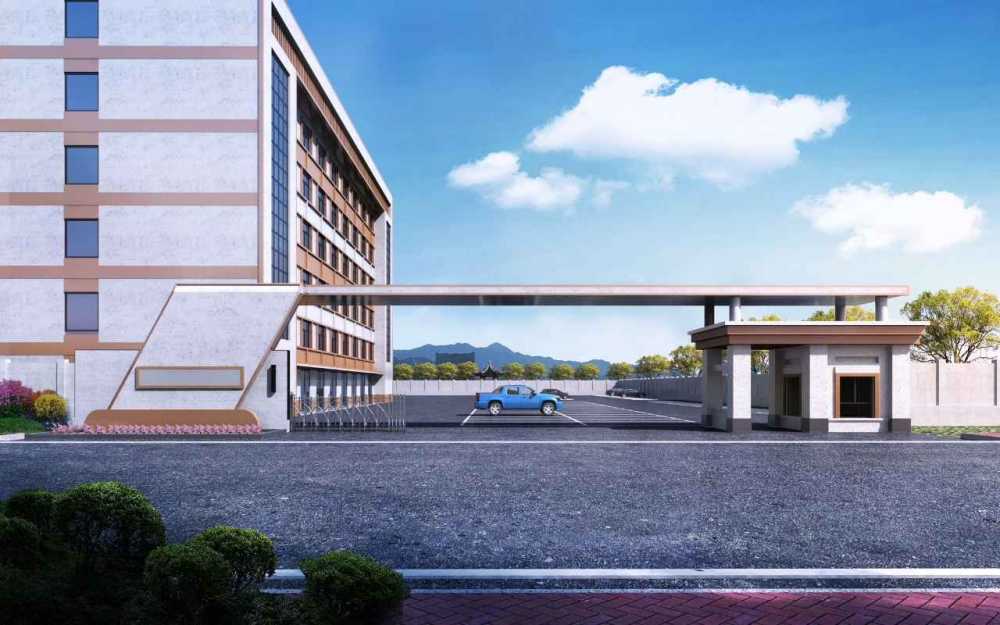 层高10.5米,配电980kv,两栋公寓