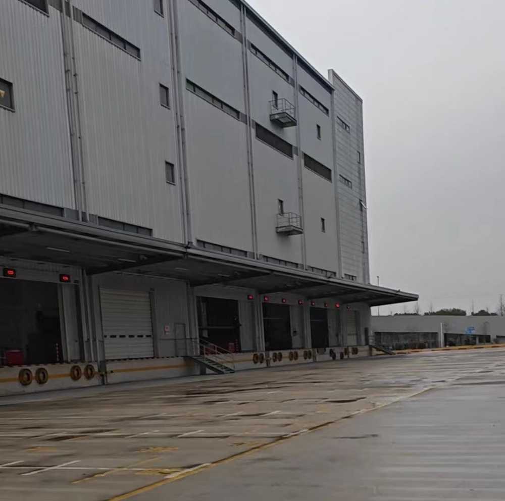 高标库,双层坡道第三层电梯
