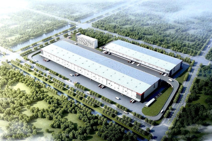 坡道入库,内置月台，,可分租
