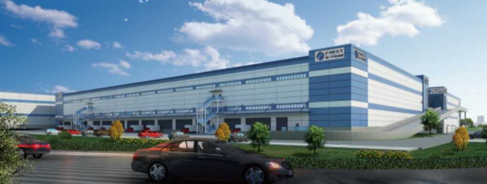 双层坡道入库，,高标仓库，