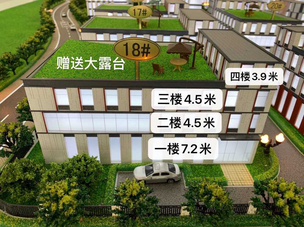 可租可售,层高7.2，